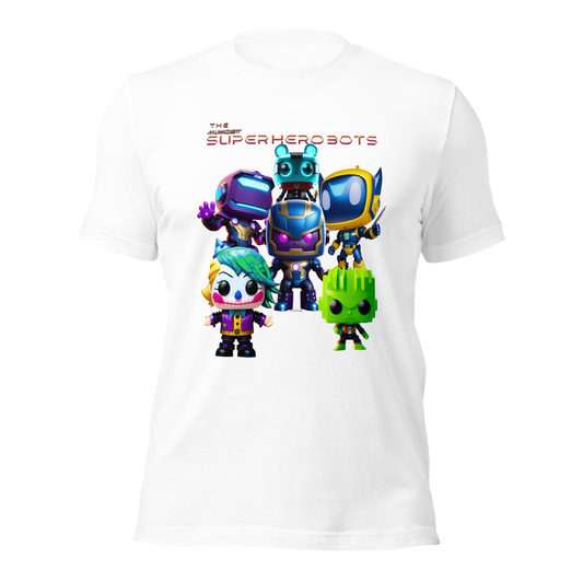 The Almost SuperHero Bots from PixelDust T-Shirt