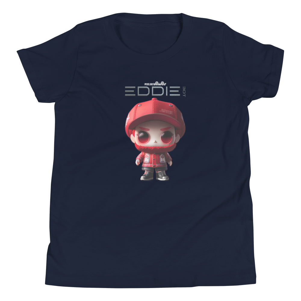 EDDIE Ai Bot from PixelDust AiAv Kids T-Shirt