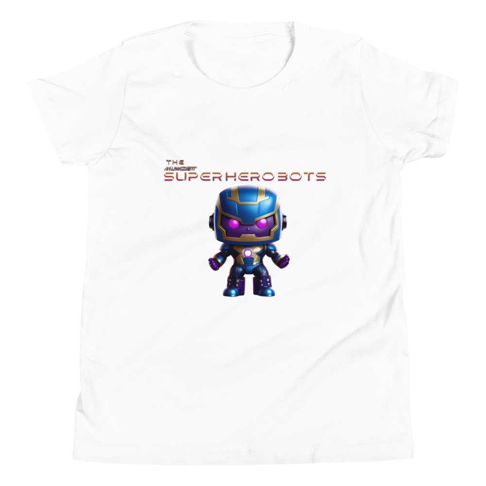 The Almost SuperHero Bots from PixelDust Kids T-Shirt